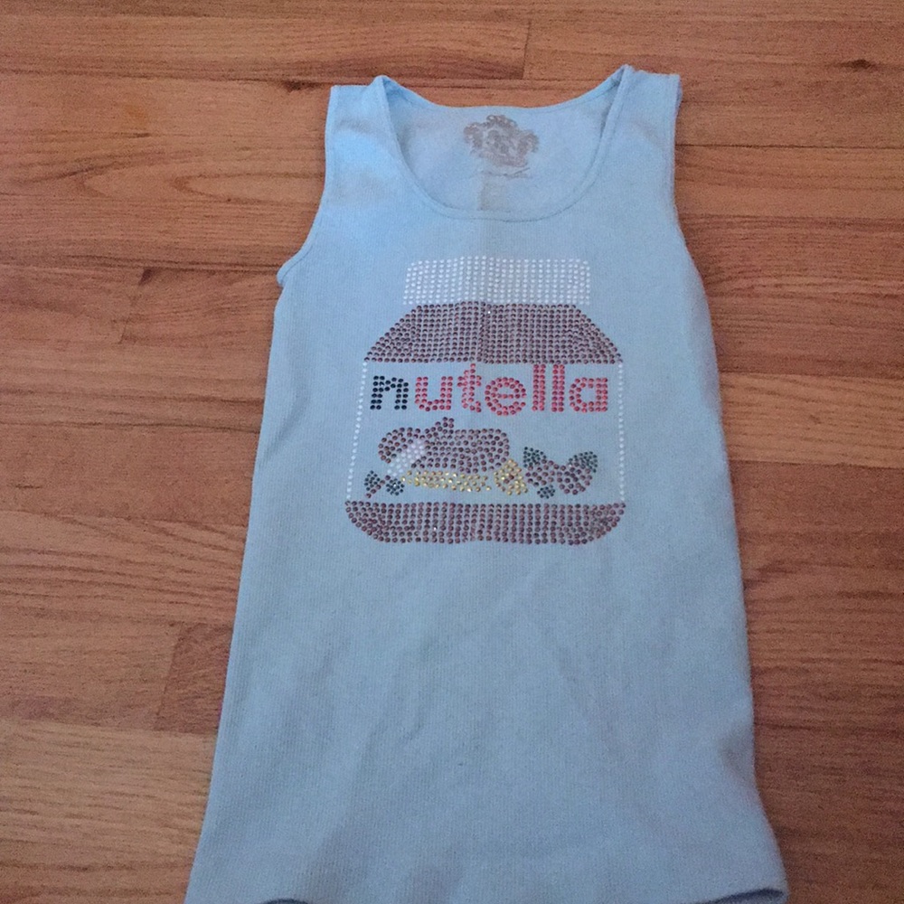 Blue Nutella shirt